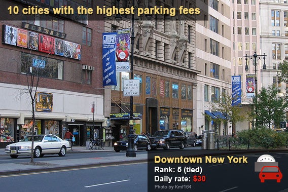New York City Parking Coupons Discounts Five Pm Deals