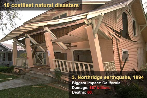 10 costliest natural disasters