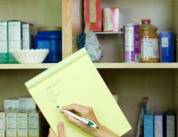 Inventory the cupboard before you shop