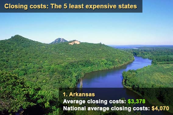 Closing costs: 5 least expensive states