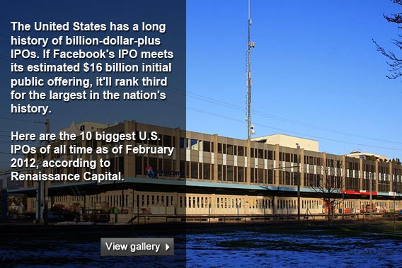 Top 10 biggest US IPOs