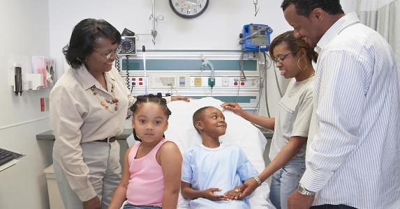 Why you need an HSA with your IRA Family visiting young boy in hospital | ERproductions Ltd/Getty Images