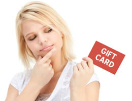 Spend gift cards within a year