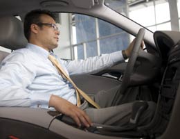 Test-drive the car Test-drive the car