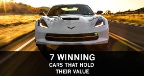 7 winning cars that hold their value 2014 Chevrolet Corvette © General Motors