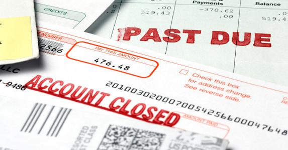 Account closed notice © iStock