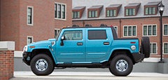 Blue Hummer Show off your vehicle