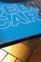 Generic debit card in blue