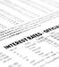 Document showing interest rates © alexskopje/Shutterstock.com