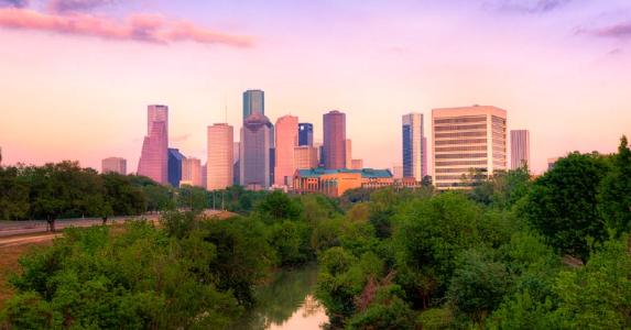Downtown Houston at sunset © iStock