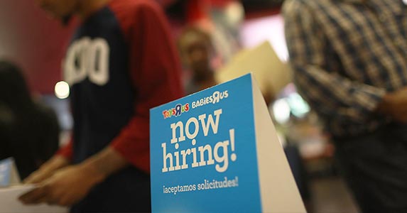Jobs Jobs | Joe Raedle/Getty Images