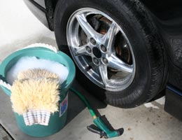 Throw a flash mob car wash Part with valuable collectibles