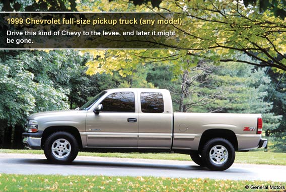 1999 Chevrolet full-size pickup truck (any model)
