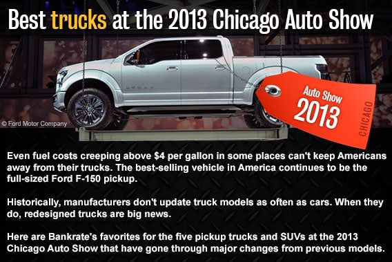 2014 Chicago Auto Show: 5 new-look trucks