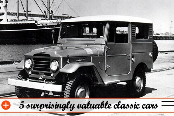 surprisingly valuable classic cars | ©Photo courtesy of Hagerty Insurance