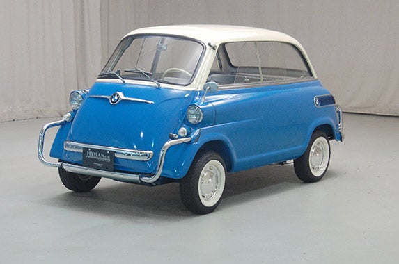 1958-62 BMW Isetta 600 ©Photo courtesy of Hagerty Insurance