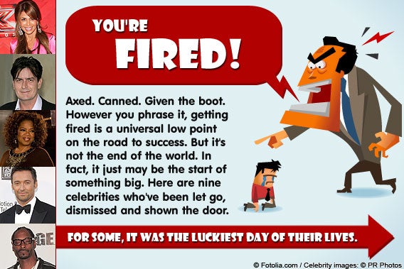 9 celebrities who have been fired
