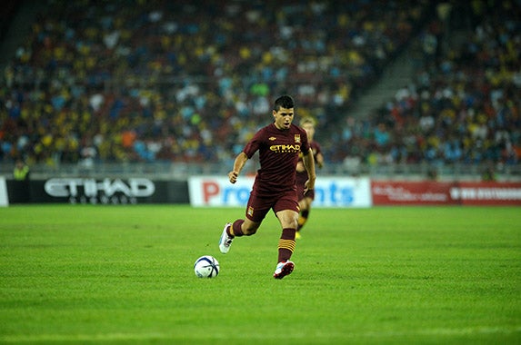 Sergio Aguero © Kostas Koutsaftikis/Shutterstock.com