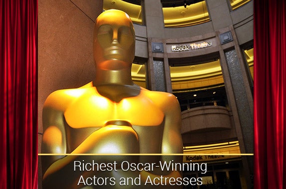 Richest Oscar-winning actors and actresses © StacieStauffSmith Photos/Shutterstock.com
