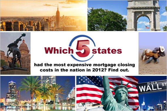 5 most expensive states