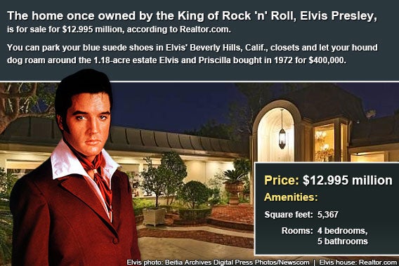 Celebrity house for sale: Elvis