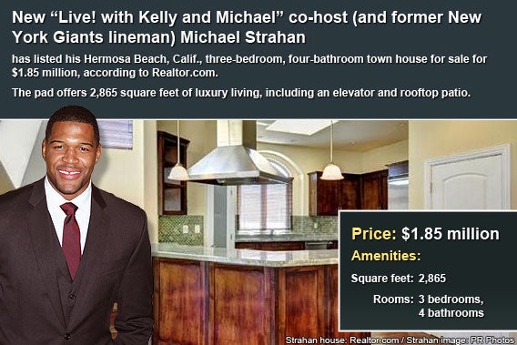 Celebrity house for sale: Michael Strahan