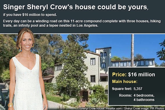 Celebrity house for sale: Sheryl Crow