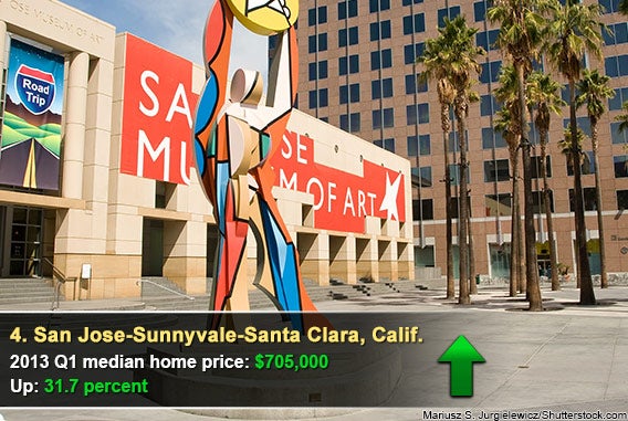 4. San Jose-Sunnyvale-Santa Clara, Calif.