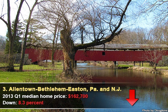 3. Allentown-Bethlehem-Easton, Pa. and N.J.