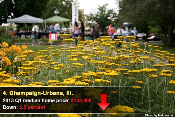 4. Champaign-Urbana, Ill.