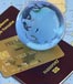 globe credit card passport map