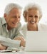 Senior couple online