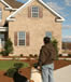 man and dog