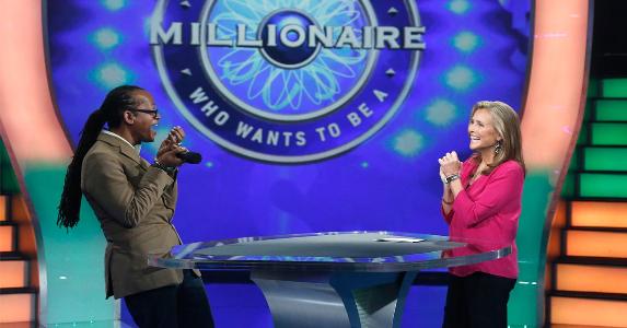 Media still from the TV show 'Who wants to be a millionaire?' | Heidi Gutman/Getty Images