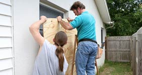 plywood windows