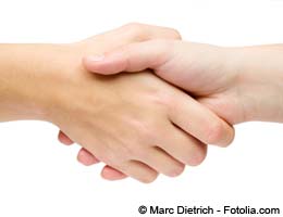Shake hands Barry Fey