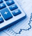 Investing chart with calculator