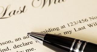 Last will and testament © Casper1774 Studio/Shutterstock.com