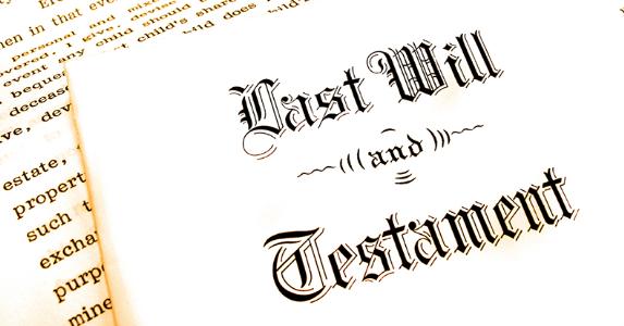 Last will and testament © Lane V. Erickson/Shutterstock.com