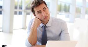 Man thinking, worried © goodluz/Shutterstock.com