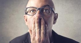 Man worried he made a mistake © Ollyy/Shutterstock.com