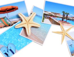 A set of beach photos