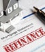 mortgage statement with refinance stamp