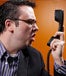 Yelling at phone