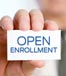 Open enrollment card