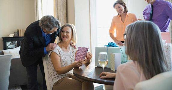 The ins and outs of gift cards Mature woman party celebrant | Hero Images/Getty Images