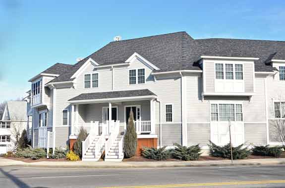 A 5-year-old contemporary condo in Quincy, Mass.