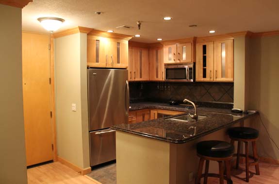 A one-bedroom condo in downtown Los Angeles.