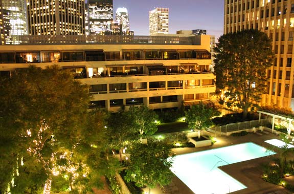 A one-bedroom condo in downtown Los Angeles.