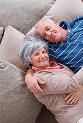 Retired couple laying on floor © Fotolia.com
